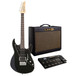 Line 6 JTV-69 Guitar, Black and DT25 1x12 Dream Rig Bundle