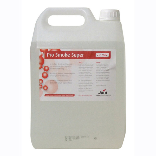 Jem ZR Mix Smoke Fluid, 5 Litres