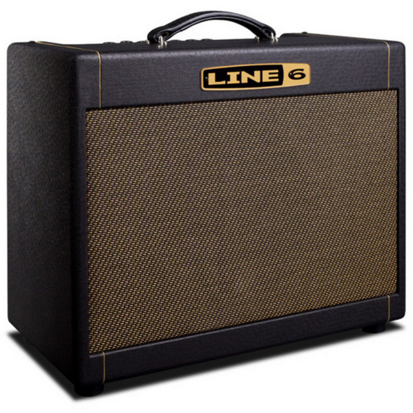 DISC Line 6 JTV-59 Guitar, Black and DT25 1x12 Dream Rig Bundle at