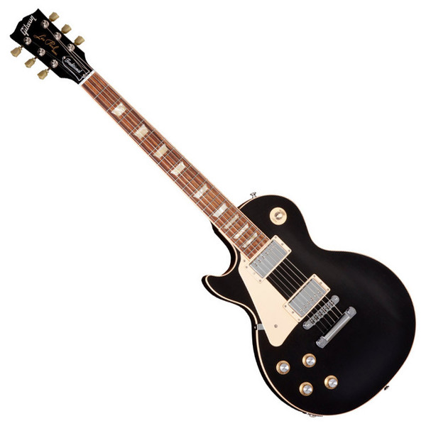 Gibson Les Paul Traditional Mahogany Top, Left Handed, Satin Ebony