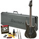 Ibanez Prestige RG4570Z Guitar, Himalayan Black with FREE Gifts