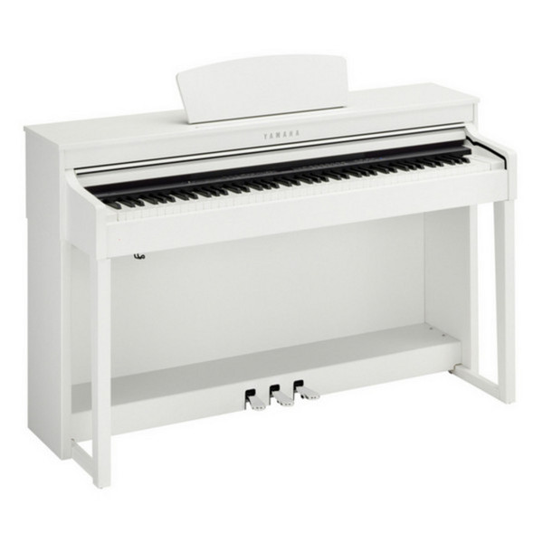 DISC Yamaha Clavinova CLP-430WH White with Bench, Headphones & Book at  Gear4music