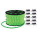 Electrovision Static Duralight Rope Light, 90m, Green