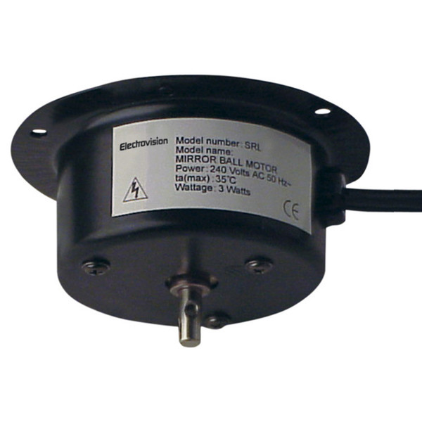 Electrovision Mains Powered Mirror Ball Motor, 1RPM