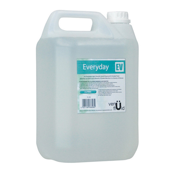 Venu EV Everyday Light Density DJ Smoke Fluid, 5 Litres