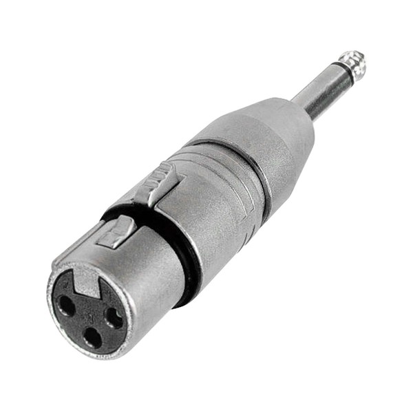 Neutrik NA2FP XLR Female/6.35mm Mono Jack Adaptor