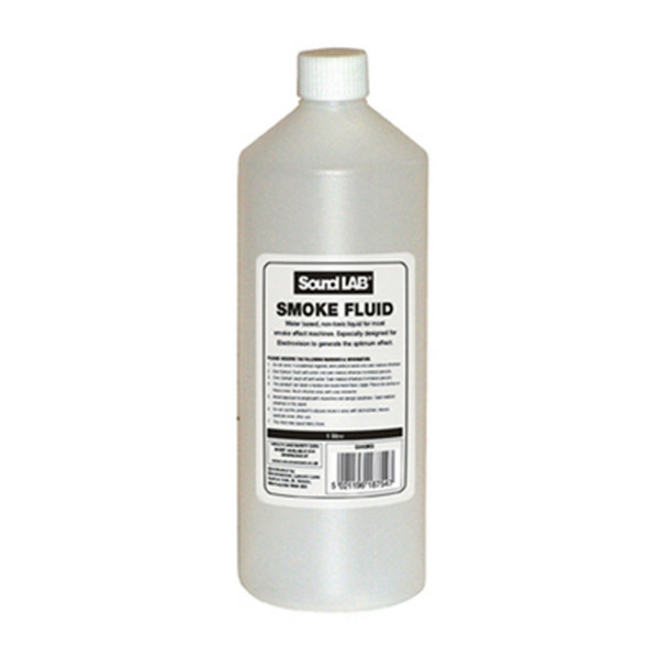 SoundLab Clear DJ Smoke Fluid, 1 Litre