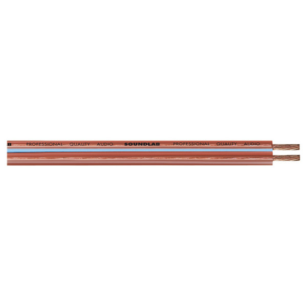 Electrovision Figure of 8 Blue/Clear OFC Loudspeaker Cable, 100m