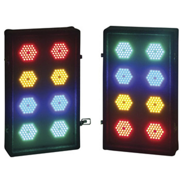 SoundLab Pro 2x8 Way LED Light Box with Multi Pattern Control