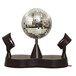 SoundLab LED Mirror Ball Kit with LED Spot Lights