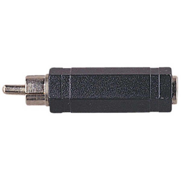 Electrovision Phono Male/6.35mm Stereo Female Adaptor