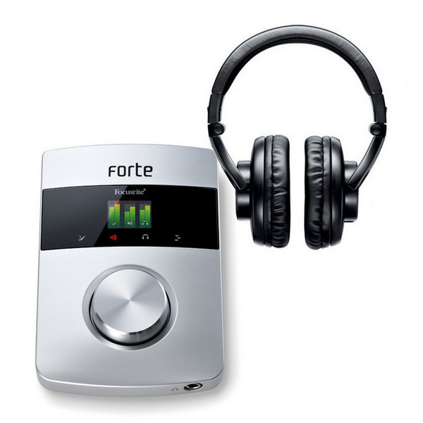 Focusrite Forte USB Audio Interface &amp; Shure SRH440 Headphones