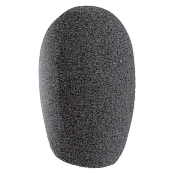 Electrovision Black 22x25 (Int.) Foam Mic Windshield, 3 Pack