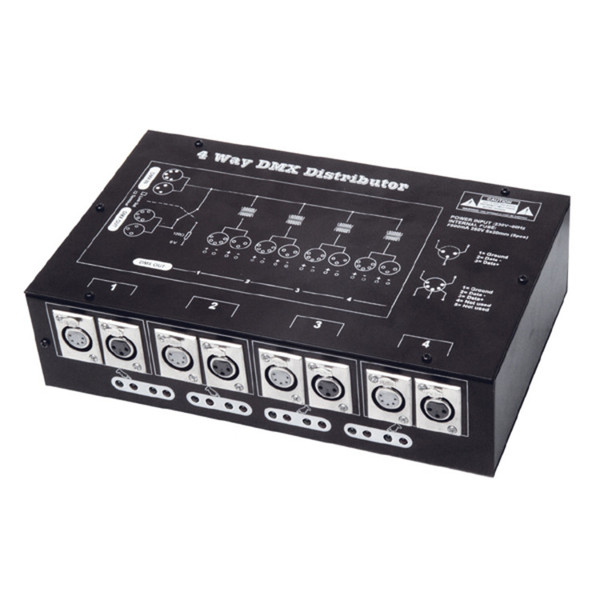 SoundLab 4-Way DMX Lighting Distribution Unit