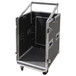 Electrovision Semi Flight 16U Rack Case with Lid and Castors (Main 2)