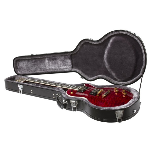 DISC Epiphone Prophecy Les Paul Custom Plus GX, Black Cherry at
