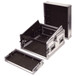 Electrovision Professional Full Flight Rack Case with Mixer Top, 4U (2)