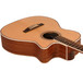 Freshman FA250GAC Acoustic Guitar, Natural Detail