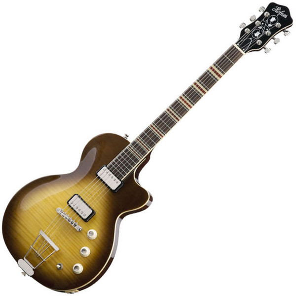 Hofner HCT Club Solid Electric Guitar, Honey Burst