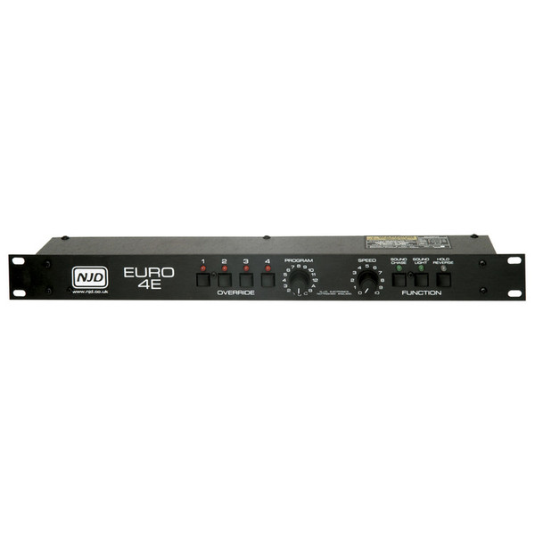 NJD Euro 4E 4-Channel 24-Program Lighting Controller