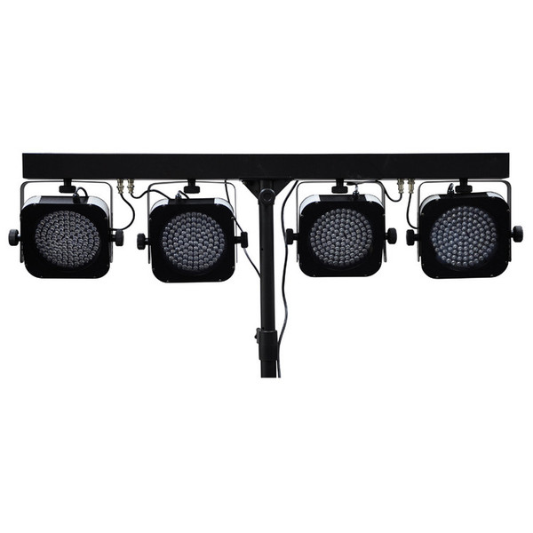 NJD LED Quad RGB Spot DMX Bar