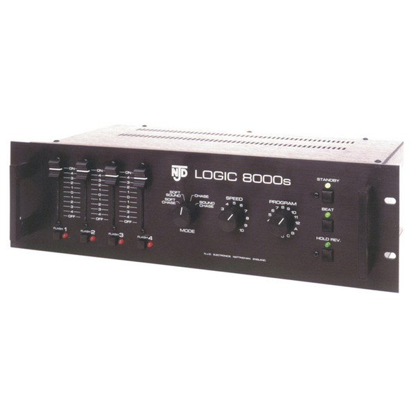 NJD Logic 8000SB 4-Channel Lighting Controller with Dimmer