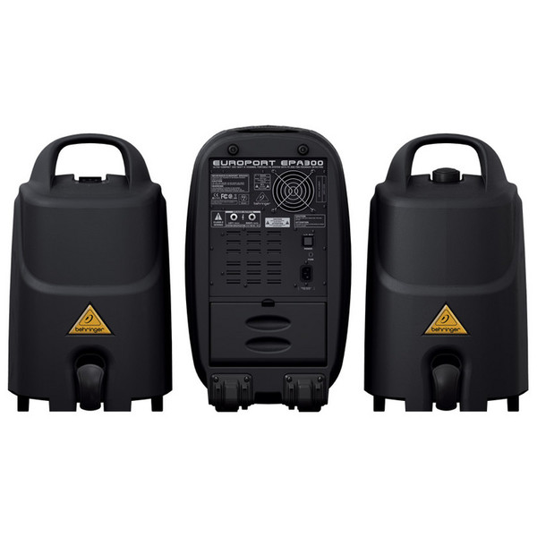 Behringer Europort EPA300 Portable 300W PA System rear