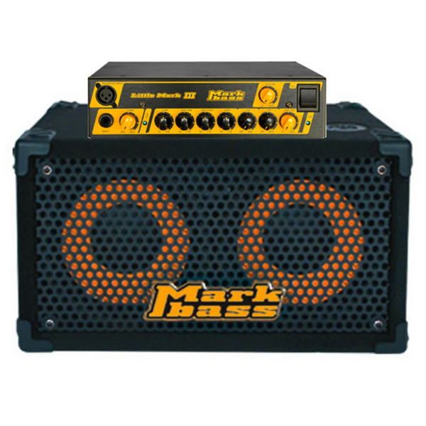 DISC Markbass Little Mark III Bass Amp Head with TRV102P Cab Bundle