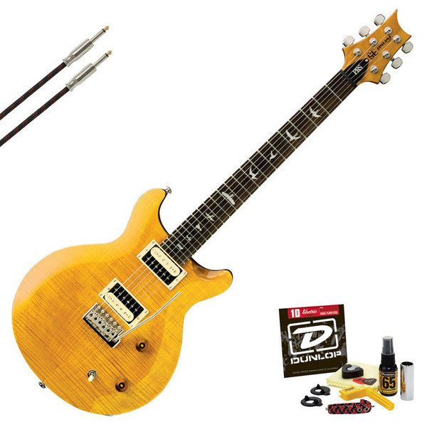 PRS SE Santana Electric Guitar, Santana Yellow