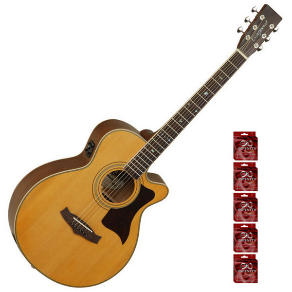 Tanglewood TW145 ASC Acoustic Guitar with FREE Strings