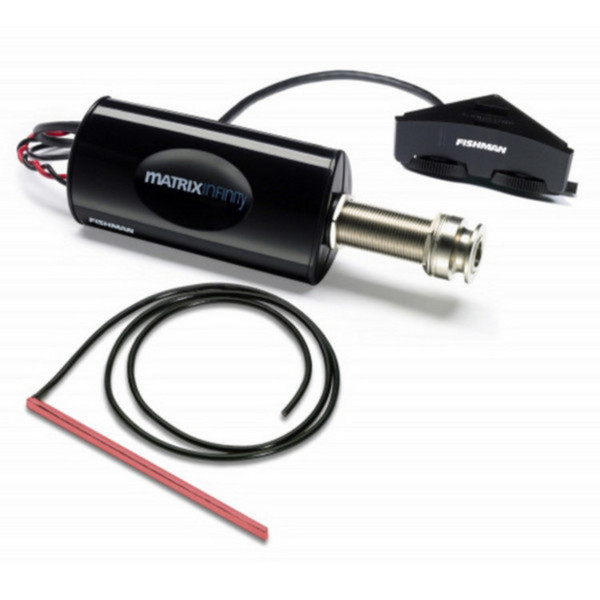 Fishman Acoustic Matrix Infinity Preamp, Wide Undersaddle Pickup