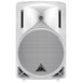 Behringer B215D-WH Eurolive Active PA Speaker, White (Front)