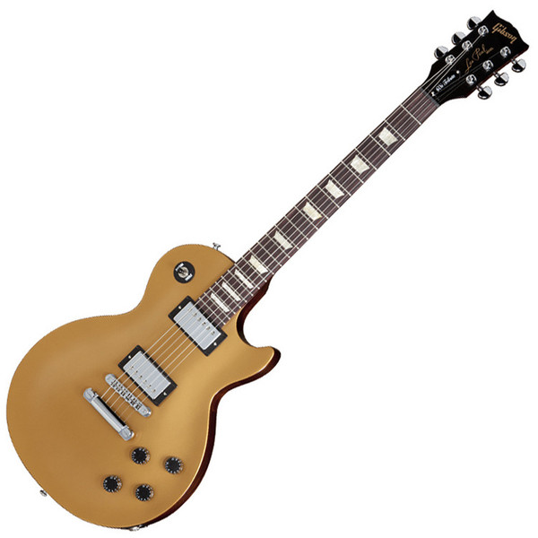 Gibson Les Paul 60s Tribute Electric Guitar, Gold Top Dark Back