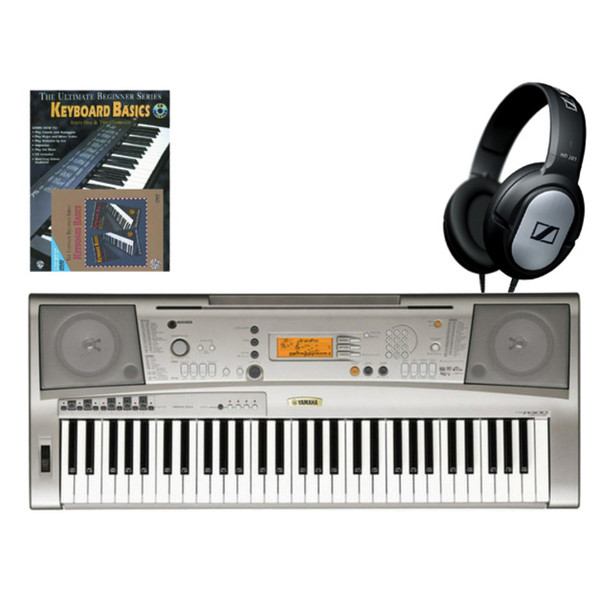 Yamaha PSR-A300 Oriental Keyboard with Sennheiser Headphones and DVD