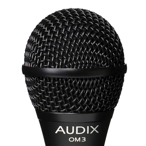 Audix OM3 Dynamic Vocal Microphone, Wide Response at Gear4music