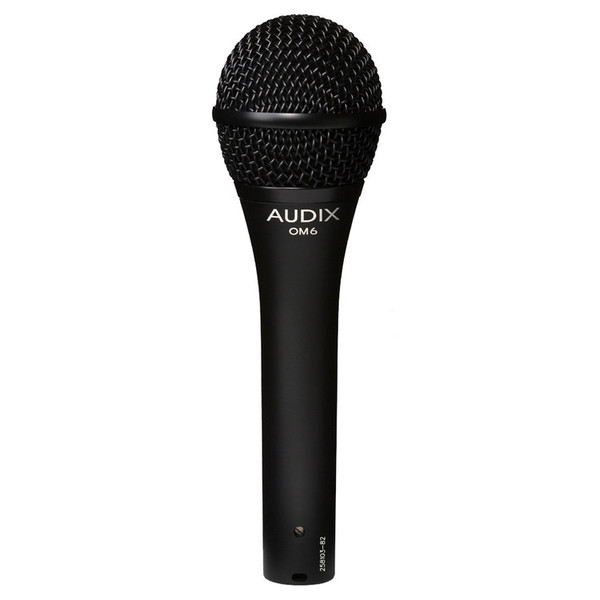 Audix OM6 Dynamic Vocal Microphone, Extended Low End Response