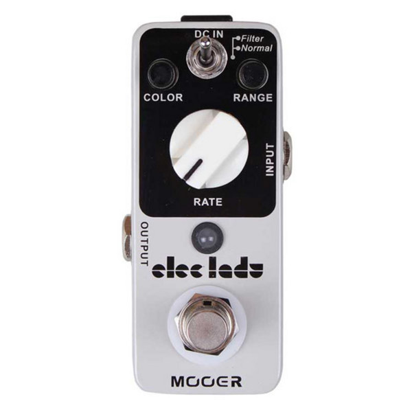 Mooer MFL1 Eleclady Analog Flanger Pedal FREE Jack Patch Cables