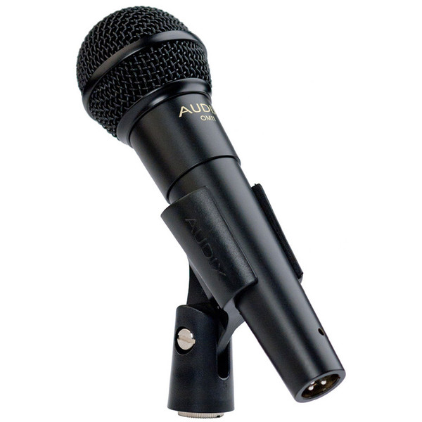 Audix OM11 Microphone, 1985 OM1 Re-Issue in Clip