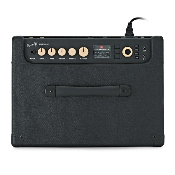 Fender Rumble Studio 40 Bass Combo top