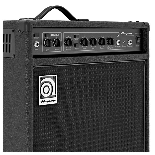 Ampeg BA-112 Bass Combo Amp, V2 close