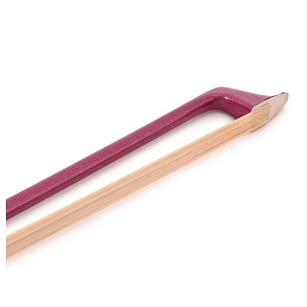 Primavera Rainbow Fantasia Violin Bow, Pink