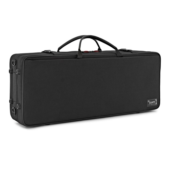 BAM 2005 Classic Double Violin Case, Black angle