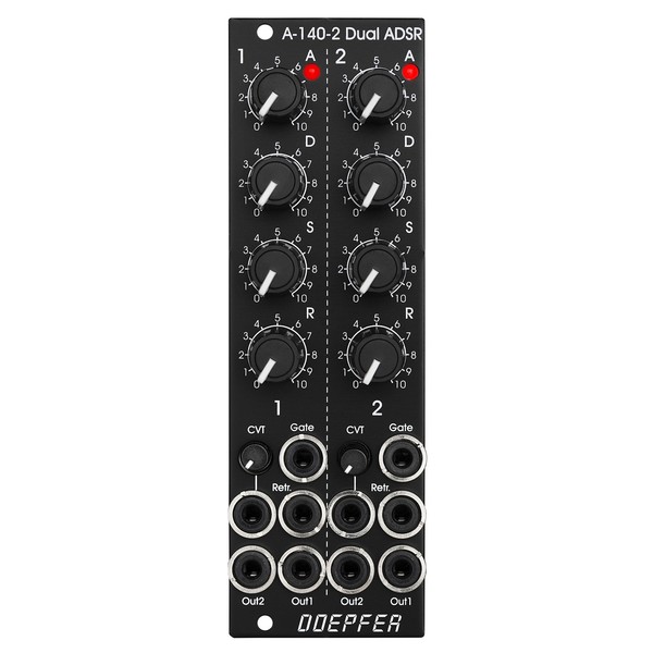 Doepfer A-140-2V Dual Micro ADSR, Vintage Edition (8HP) - Main