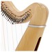 34 String Roundback Harp by Gear4music, Natural