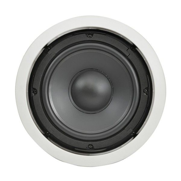 Adastra CSW8 8'' Dual Coil Ceiling Subwoofer, Front without Grille
