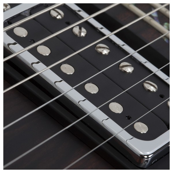 Schecter C-1 Exotic Trem, Ebony - neck pickup