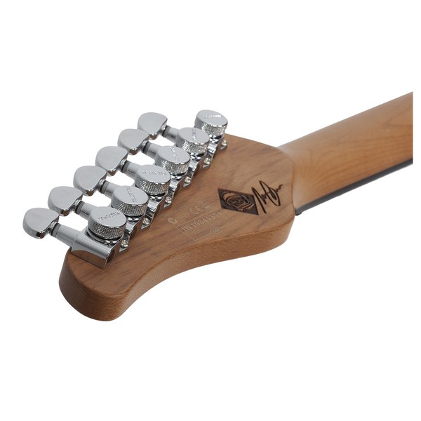 Schecter Nick Johnston Traditional, Atomic Coral - headstock back