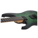 Schecter Keith Merrow KM-6 MK-III Standard LH, Toxic Smoke Green - neck joint