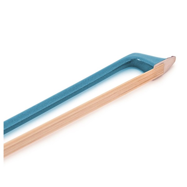 Primavera Rainbow Fantasia 1/2 Violin Bow, Blue, Tip