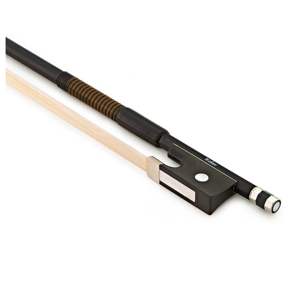 Hidersine 5049C Carbon Fibre Violin Bow, 1/2 Size, Frog